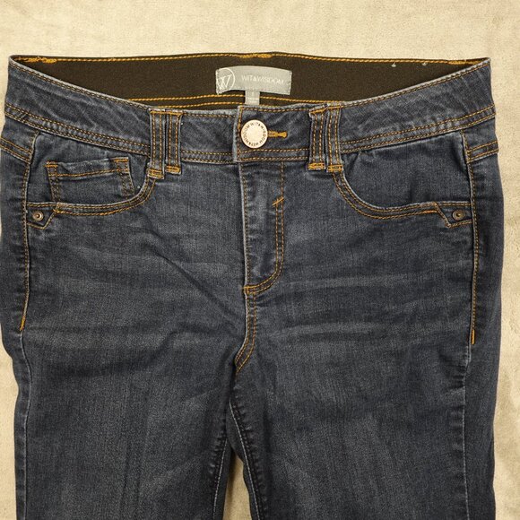 Wit & Wisdom Women's Boot Cut Jeans - Blue - Picture 2 of 11
